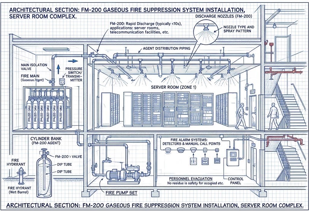 Fire Suppression/ FM-200